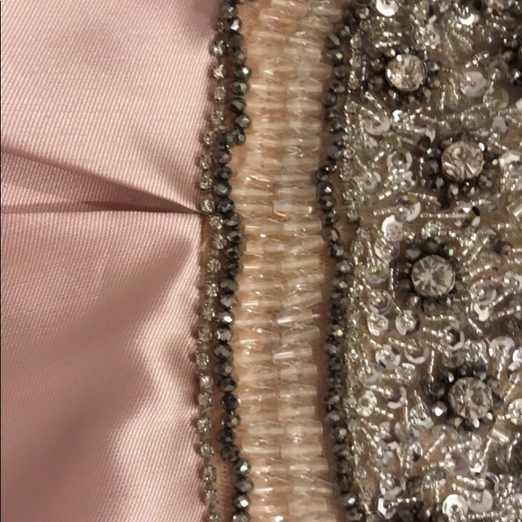 Illusion Beaded Ball Gown - Picture 4 of 8